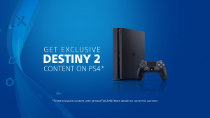Destiny 2 PlayStation 4 Exclusive Timed Content