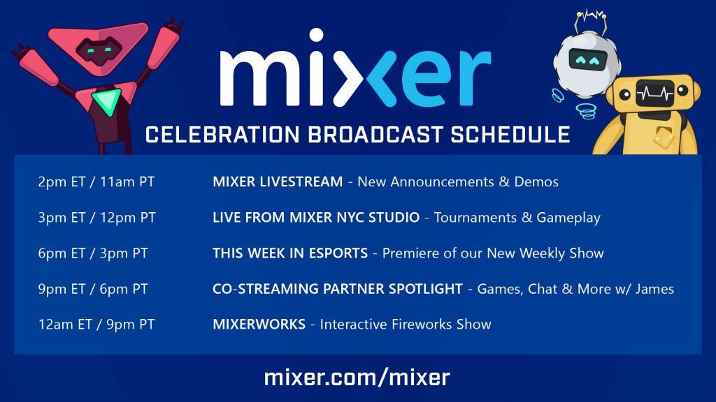MixerLaunch_Schedule