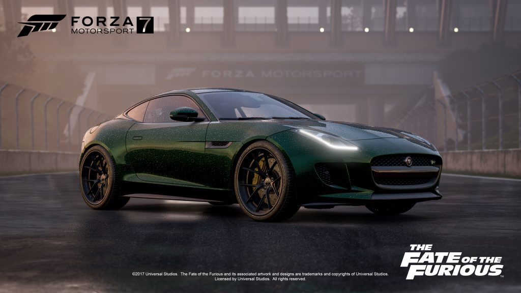 JaguarF-TypeR FM7 Fate of Furious Car Pack