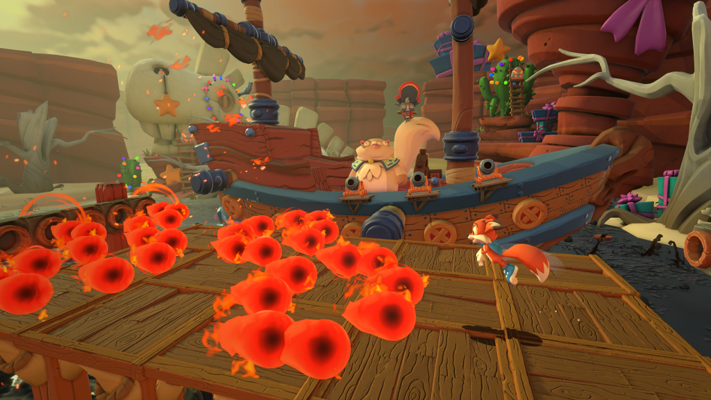 Super Lucky's Tale - Pirate Ship