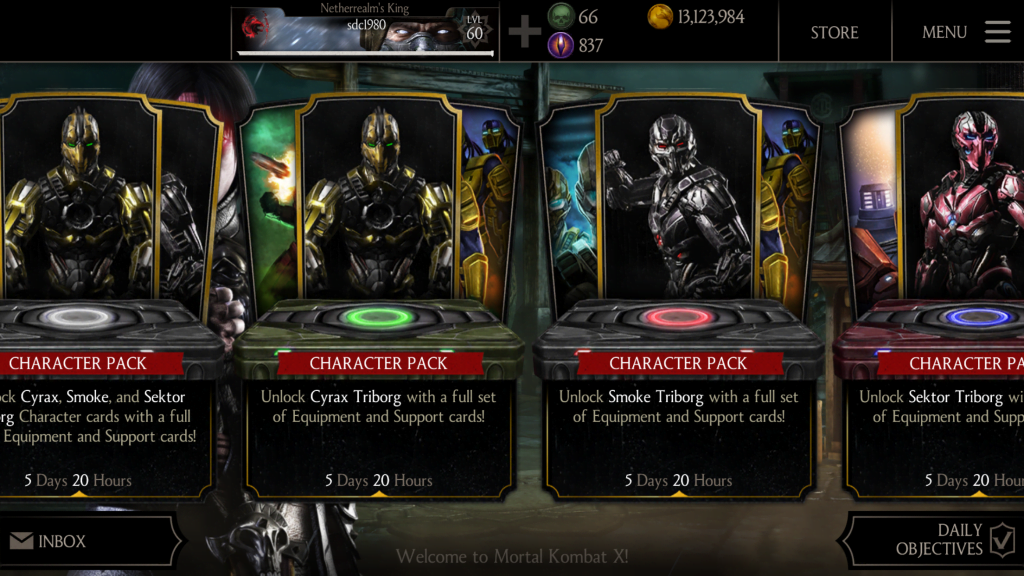 Character Packs