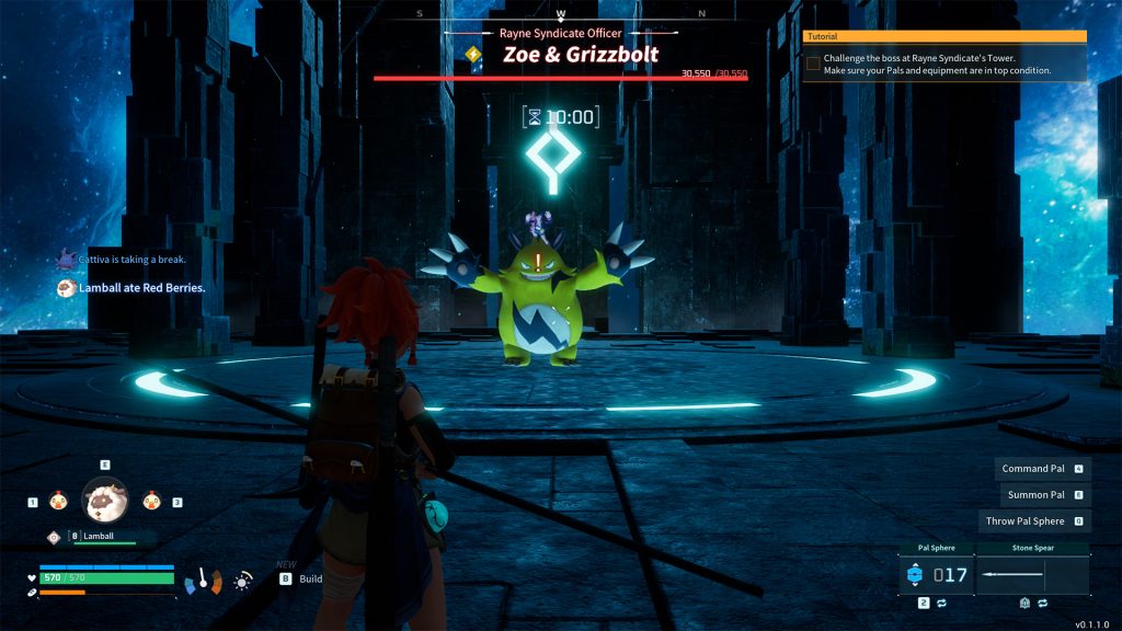 Fighting The Rayne Syndicate Tower Boss.