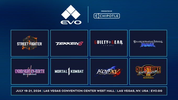 evo 2024 games lineup