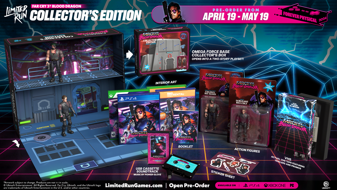 far cry 3 blood dragon collectors edition
