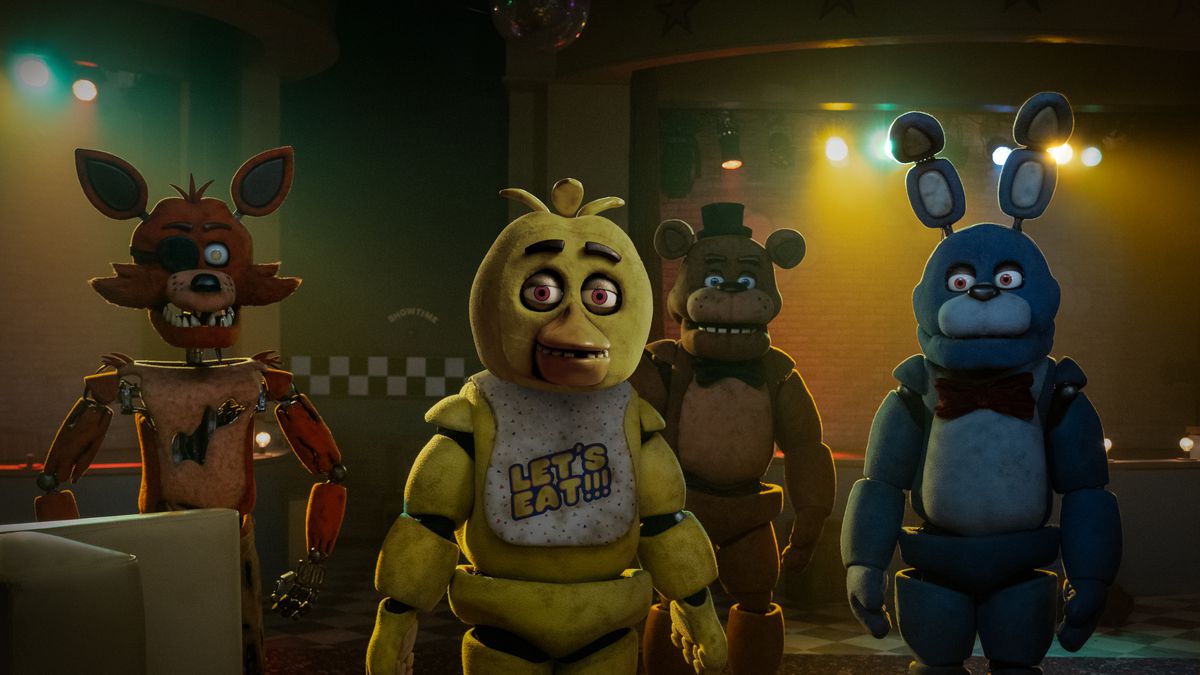 five nights at freddys 2 filming in october