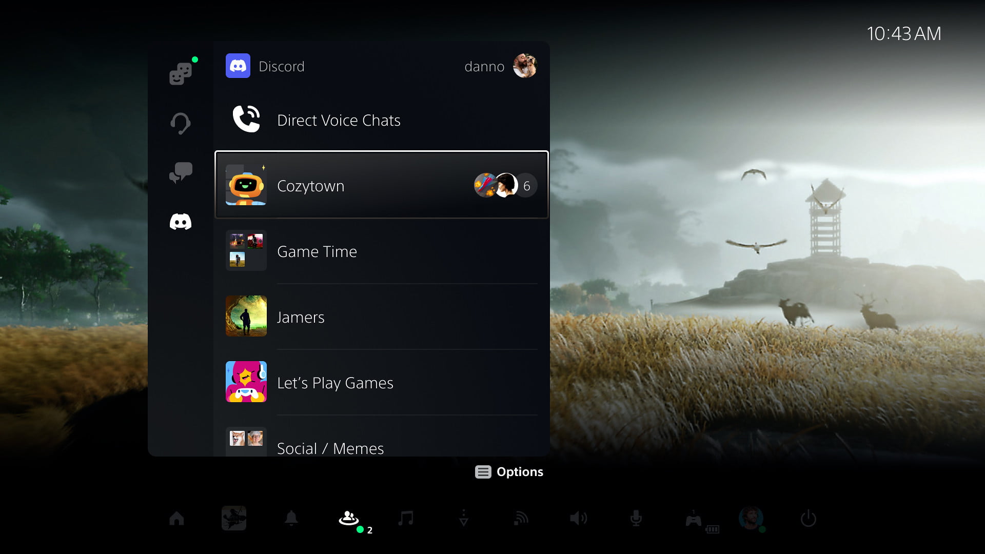 ps5 discord voice chat