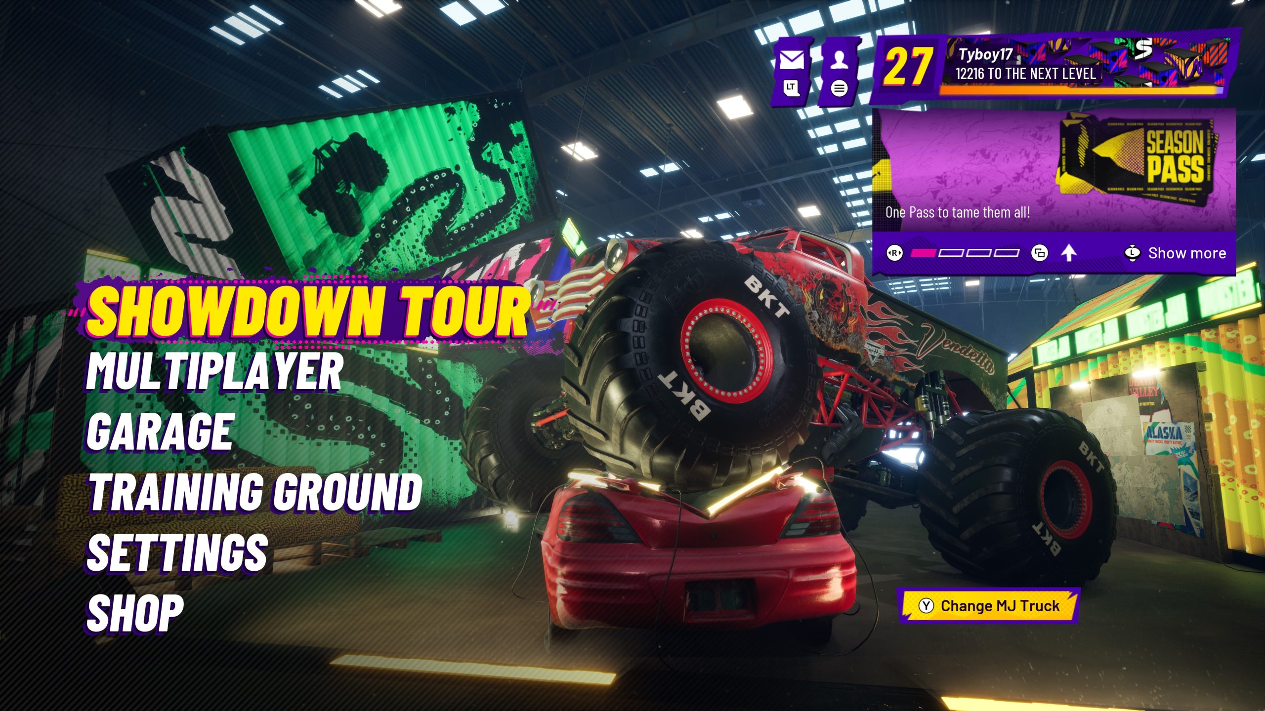 monster jam showdown