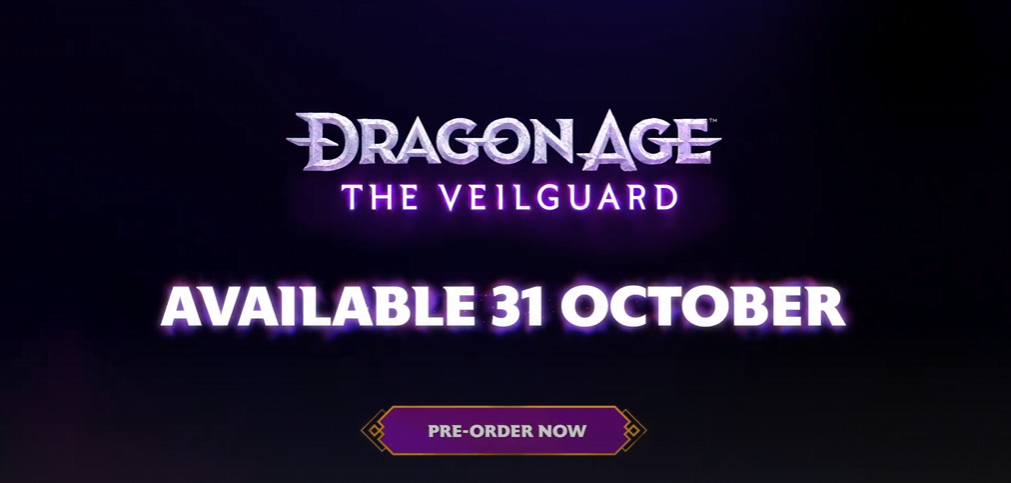 dragon age the veilguard release date