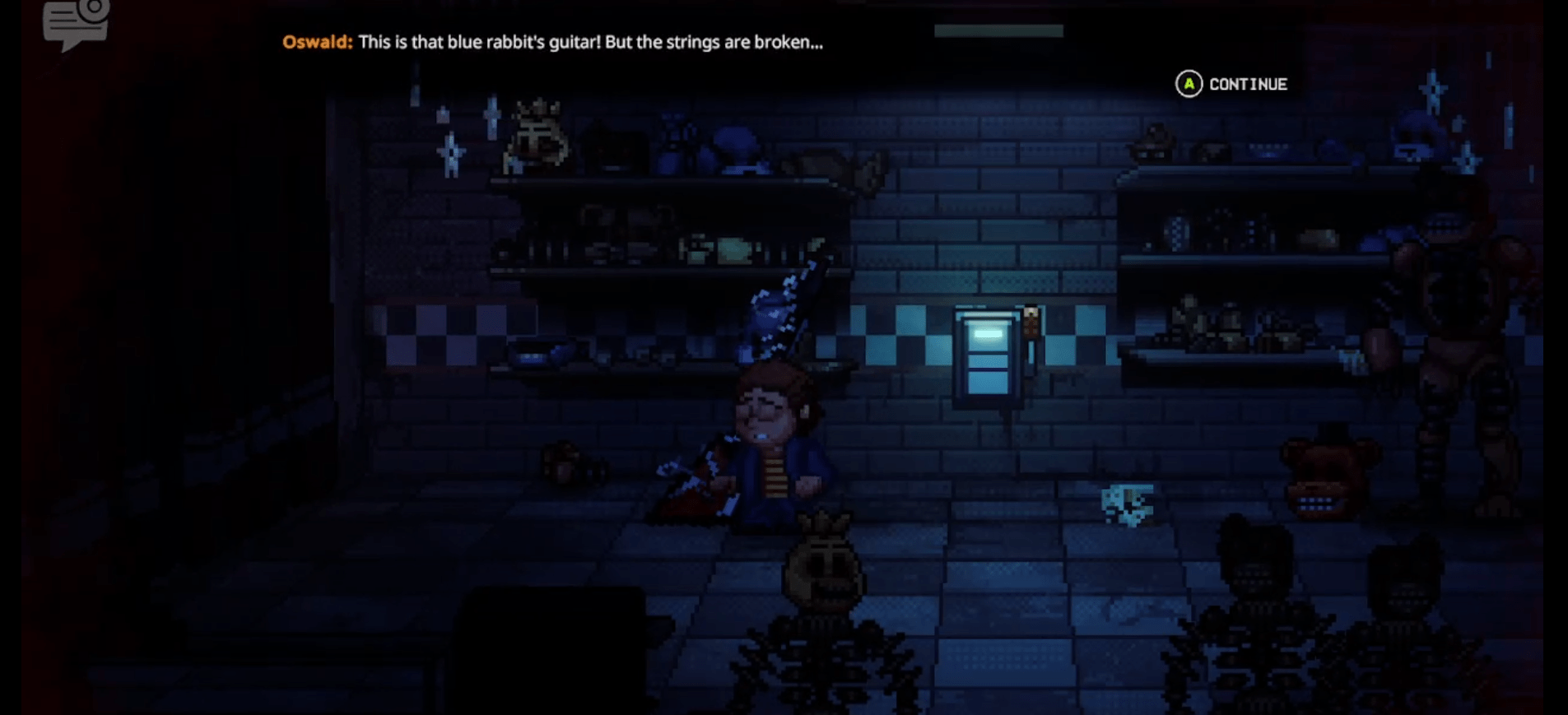 five nights at freddys into the pit how to lure bonnie
