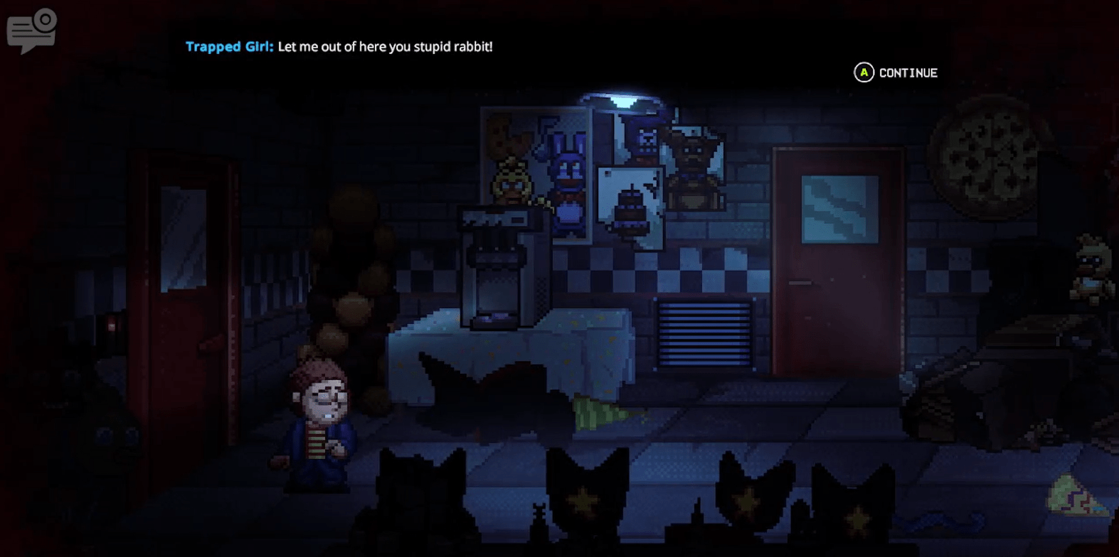 five nights at freddy's into the pit walkthrough night five