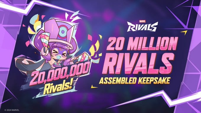 Marvel Rivals 20 million players