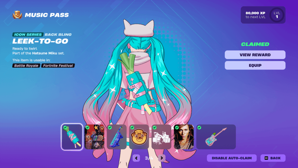Hatsune miku fortnite