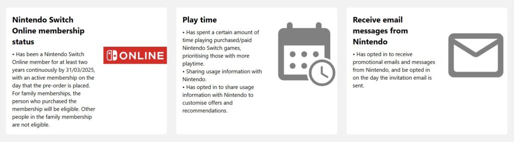 switch 2 pre orders