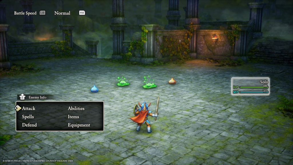 dragon quest I-II HD 2D Remake