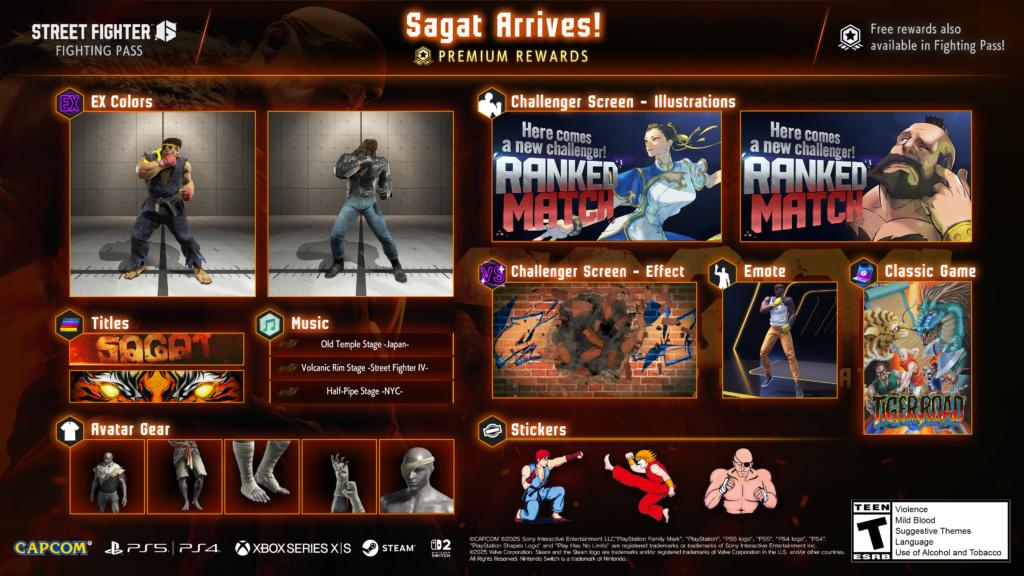 sagat street fighter 6